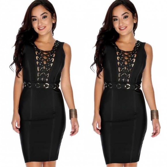 WOW couture Dresses & Skirts - Caged Bandage Dress